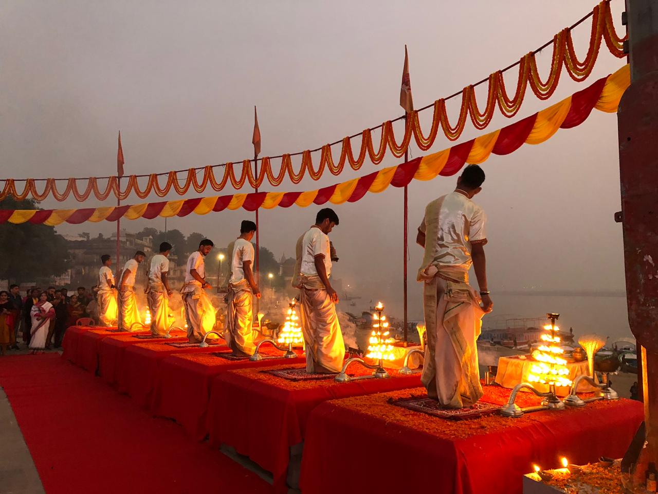 Ghat at Sunrise